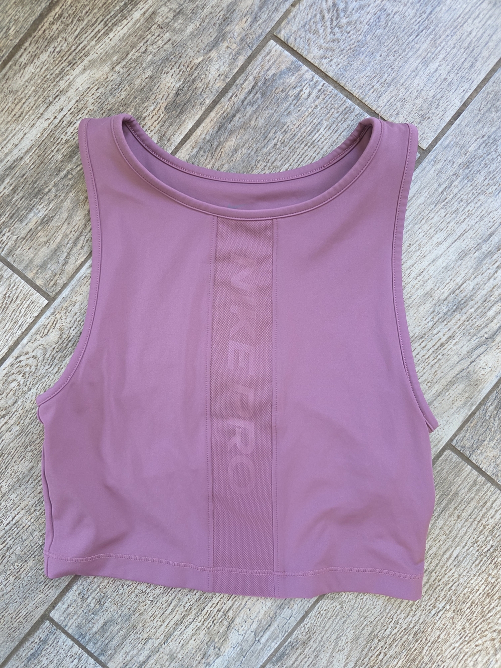 Nike Pro Women’s Running Athletic Crop Top Tank Sz Xs
